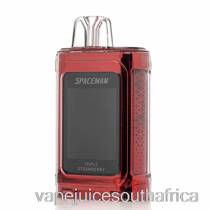 Vape Juice South Africa Spaceman Prism 20K Disposable Triple Strawberry